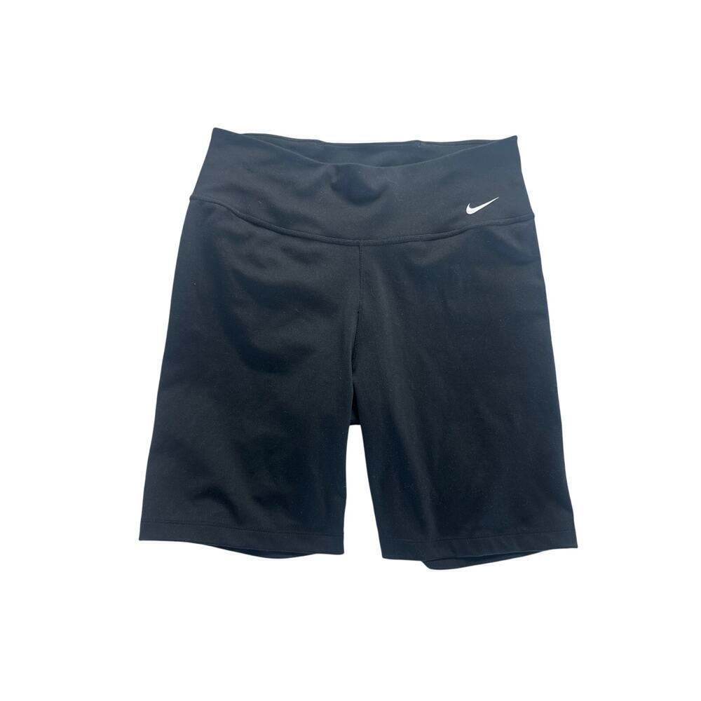 Nike Dri-FIT Black Biker Shorts – Women’s Small/Medium, 6” Inseam